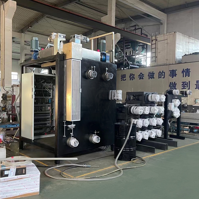 Draw and Spin BCF Pilot Spinning Machine